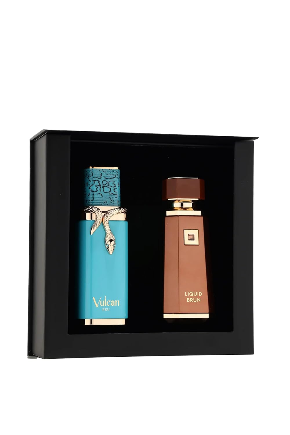 French Avenue Dusk Till Dawn Gift Set | Unisex Eau de Parfum Collection - 100ml Each, Vulcan Feu & Liquid Brun