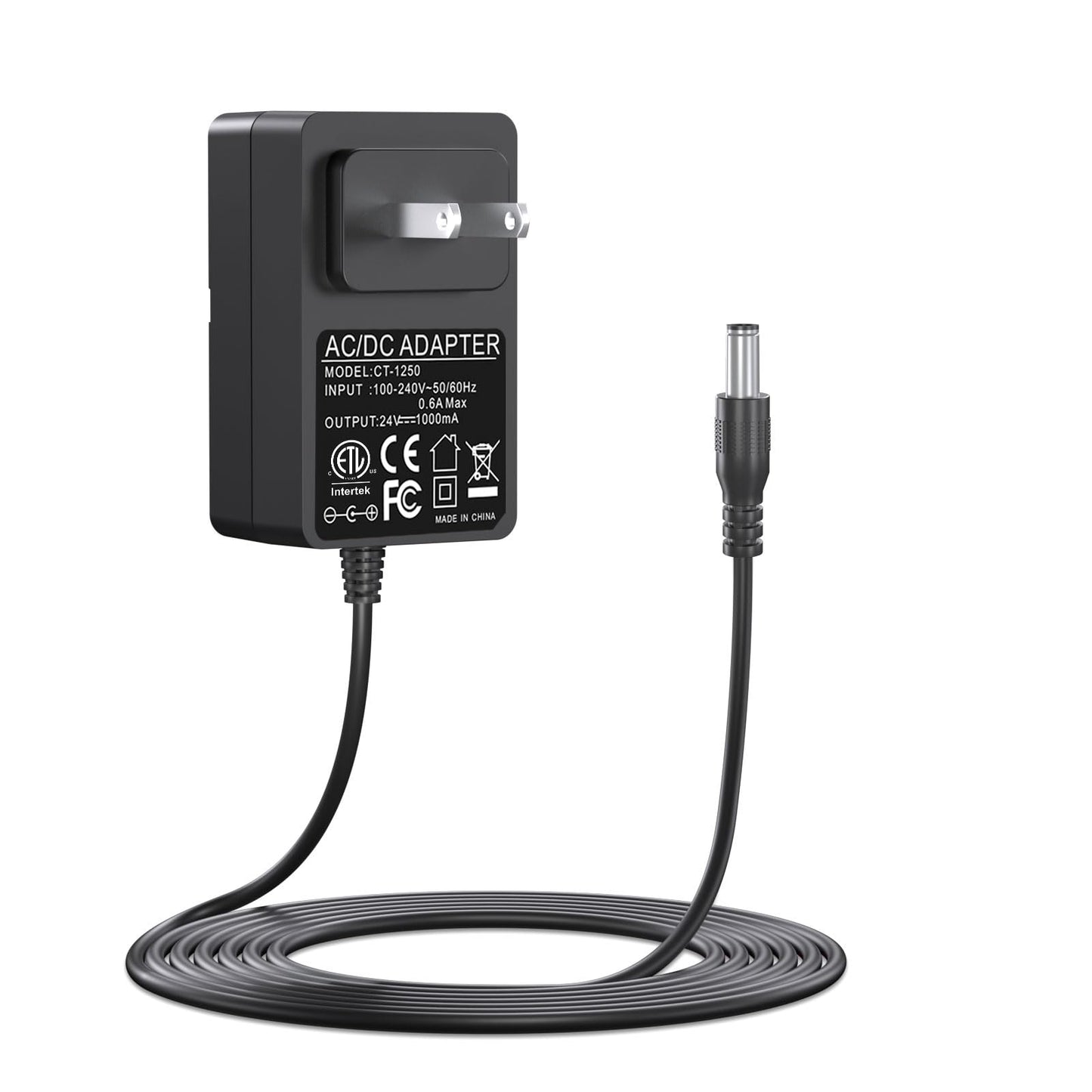 VHBW Massage Gun Charger for DC 24V or 25.2V BS-24v-2500mah Charger Compatible with Hypervolt,Compatible with Taotronics,Compatible with Opove,Compatible with Toloco Battery