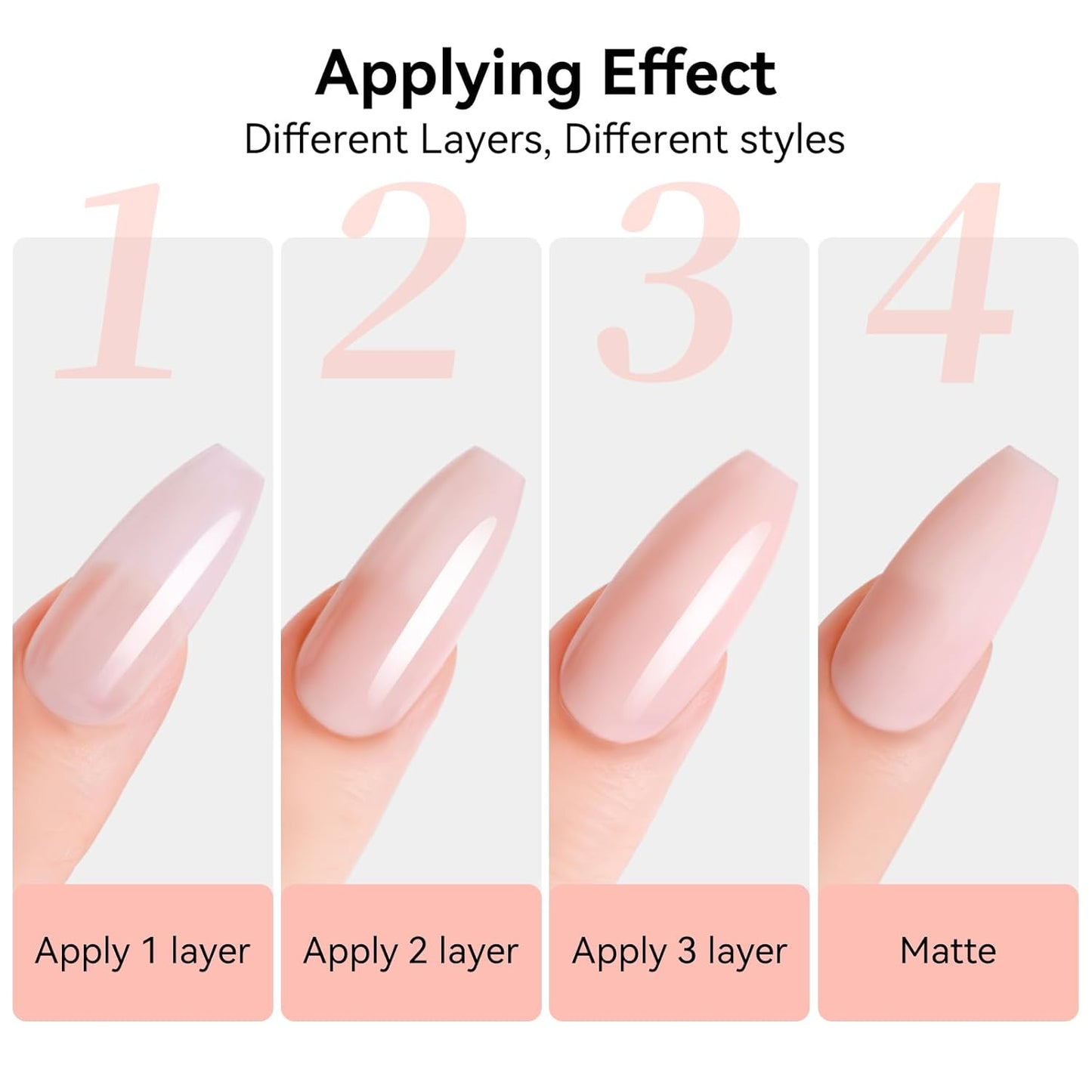 Natural Nude Rubber Base Gel Polish - Soak Off UV LED Foundation Gel for DIY Nail Art | 8ML Sun-Kissed Sands