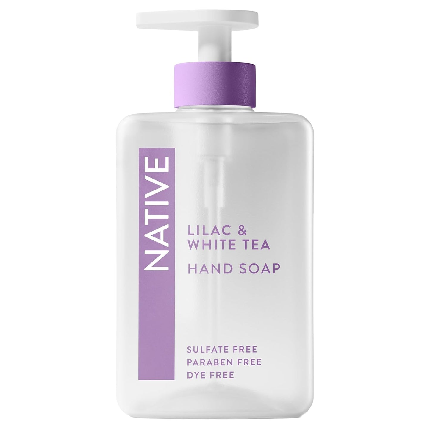 Native Liquid Hand Soap - Coconut & Vanilla Scent | Non-Drying Formula, Plant-Based Cleansers, 13 oz Bottle