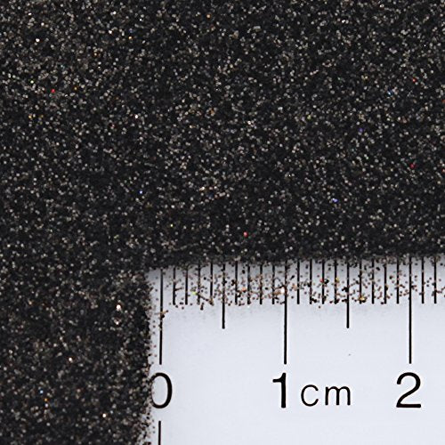 Glitties Black Jewel Fine Cosmetic Grade Loose Glitter - 10g Jar