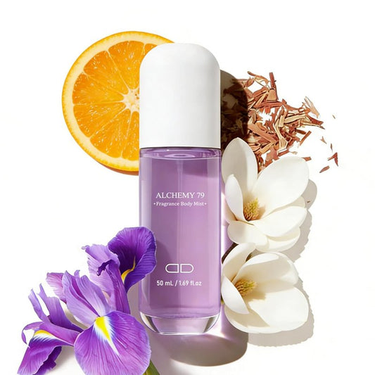 Sandalwood Hair & Body Perfume Mist - Refreshing Travel Size Spray | 1.7 Fl Oz / 50ml
