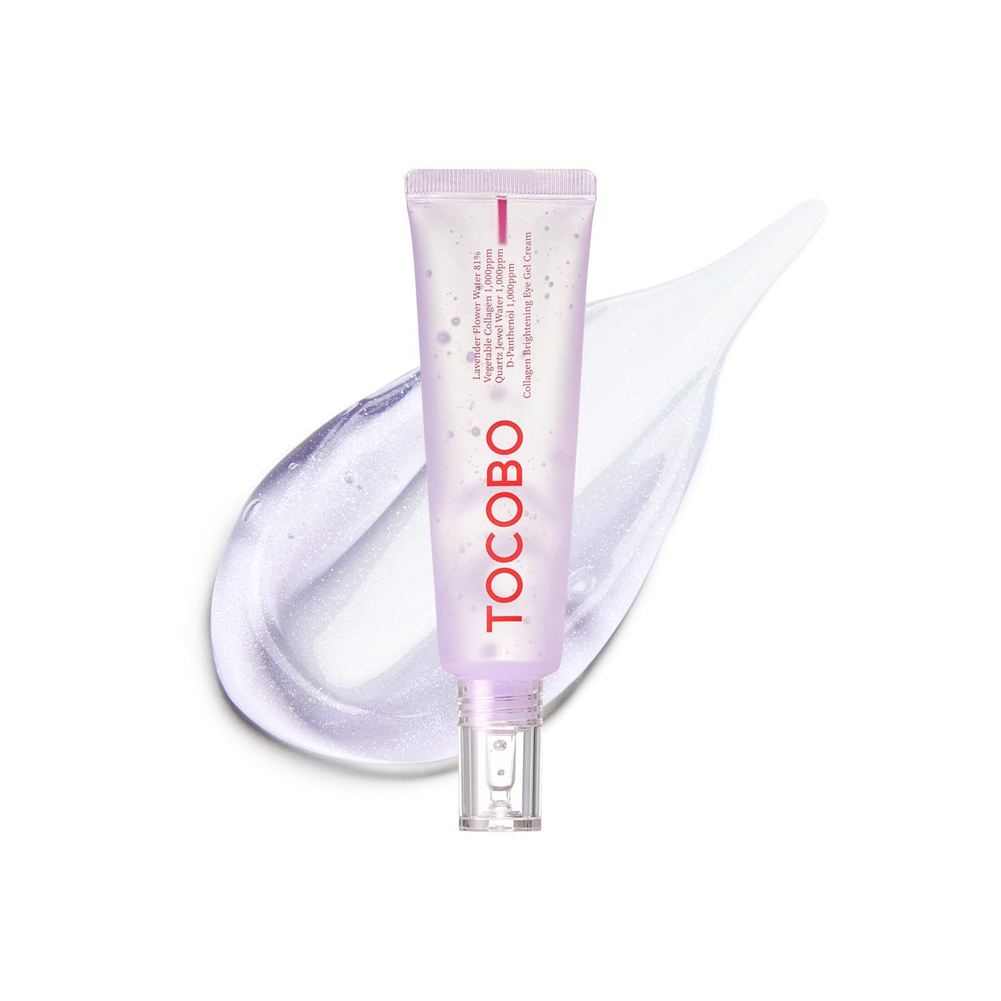 TOCOBO Korean Skincare Collagen Brightening Eye Cream Gel – Anti Aging Under Eye Cream for Wrinkles, Dark Circles & Puffiness, Vegan, Niacinamide, Lifting Eye Treatment for Fine Lines 30 ml