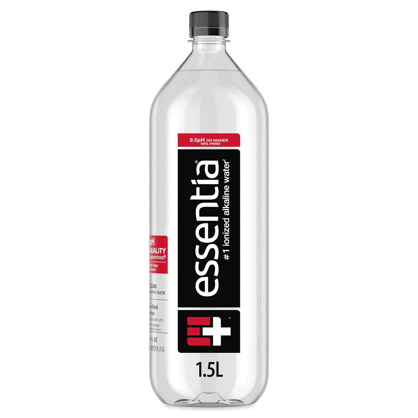 Ionized Alkaline Water - 9.5 pH, 99.9% Pure, 12-Pack Bottles | Refreshing Hydration