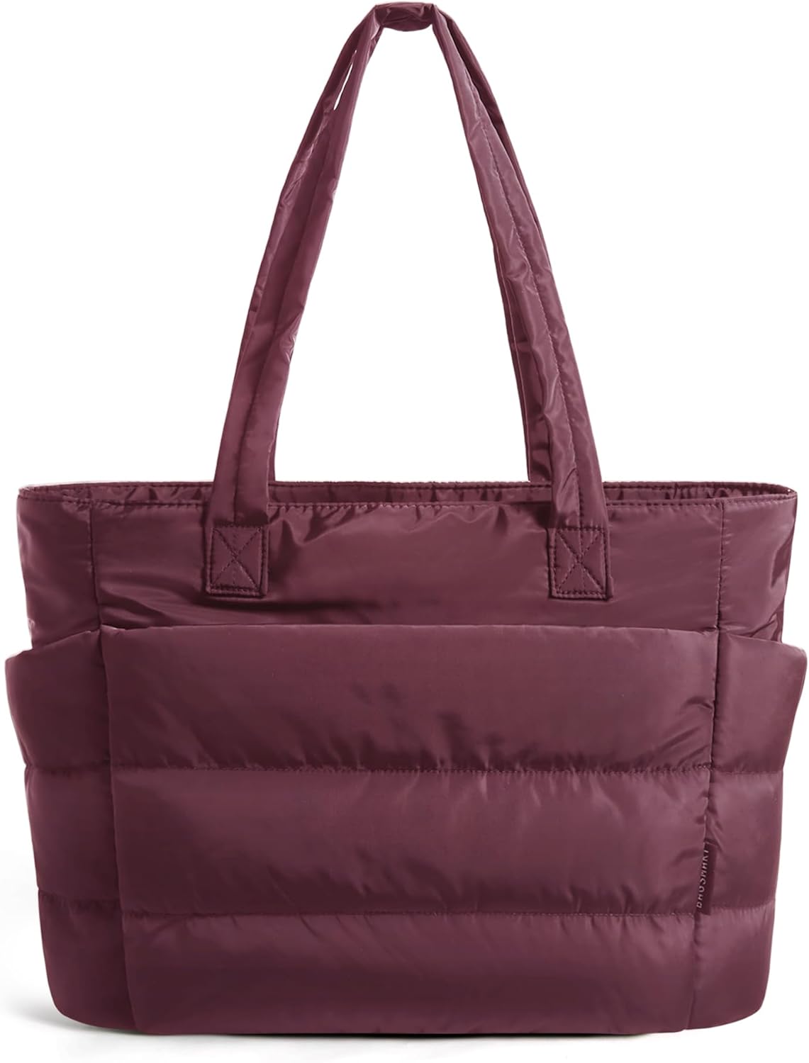 BAGSMART Tote Bag for Women - Lightweight Puffy Shoulder Bag with Compartments for Travel & Gym | Versatile Design