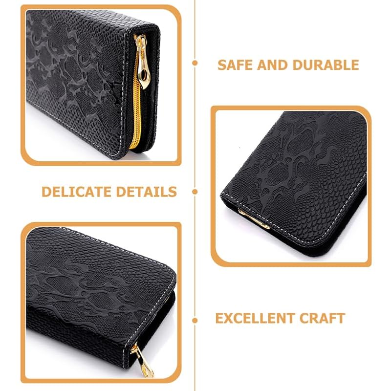 DRESSOOS Professional Hairdresser Scissor Pouch - Portable Salon Tool Case