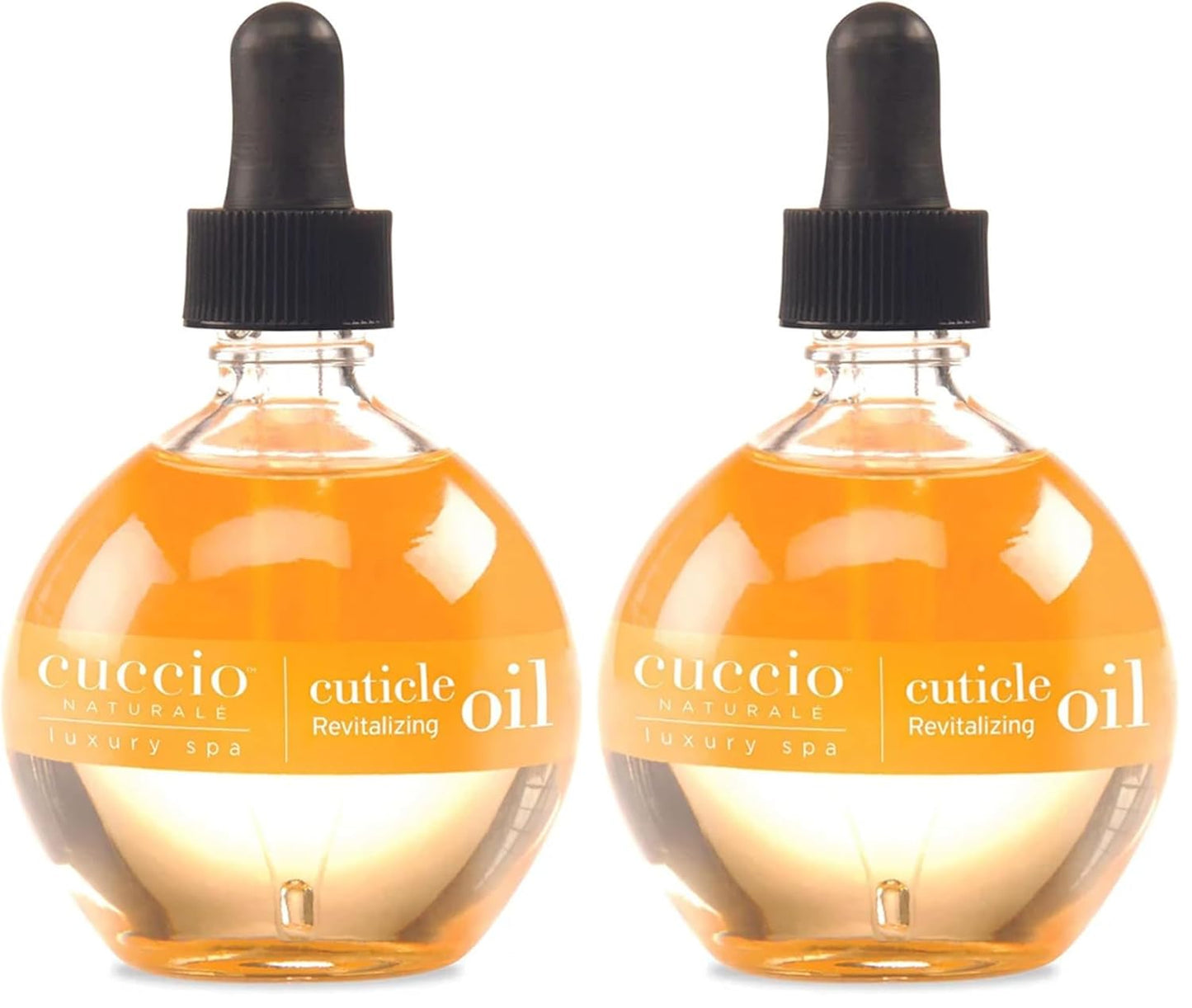 Cuccio Naturale Revitalizing Cuticle Oil - Lightweight Hydrating Nail & Cuticle Conditioner | 2.30 Fl Oz