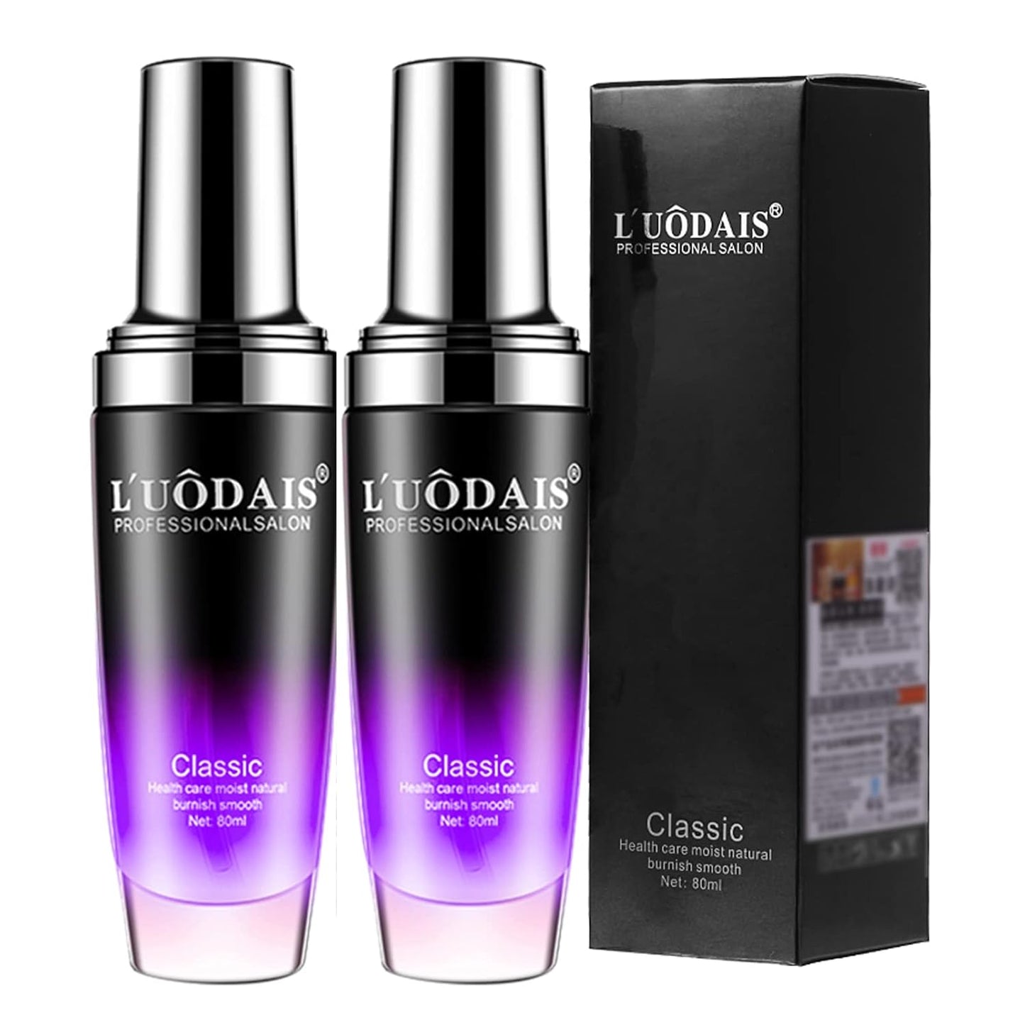 Golden Lure Pheromone Hair Oil - 80ml Leave-In Perfume Hair Serum for Frizz Control & Shine