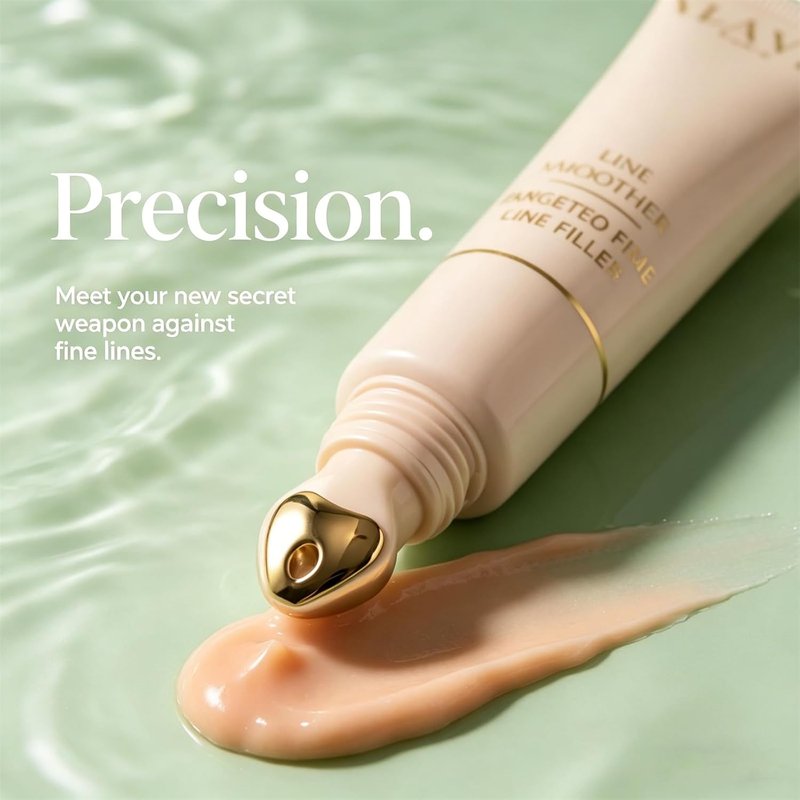 Line Smoother Fine Line Blurring Primer - Cooling Applicator for Pore Minimization & Smooth Texture