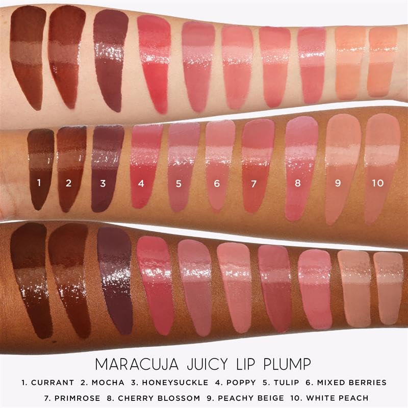 Tarte Maracuja Juicy Lip Plump - Hydrating Lip Plumper Gloss Balm with Hyaluronic Acid | Vegan & Cruelty-Free