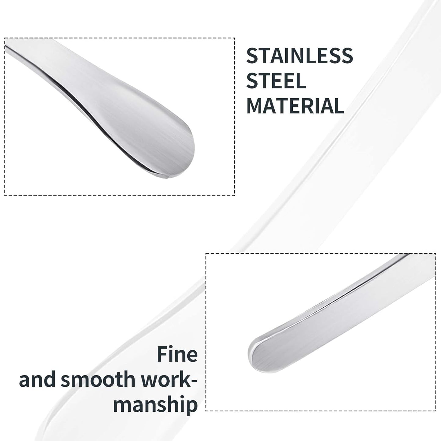Mini Metal Cosmetic Spatulas - 2 Pcs Makeup & Skincare Mixing Tools | Beauty Accessories for Creams & Masks