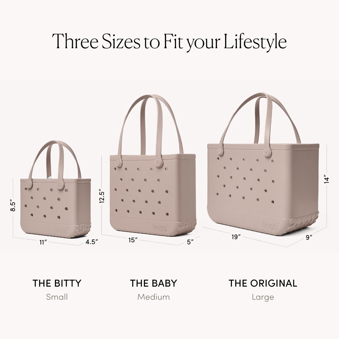 BOGG BAG Bitty Small Tote – 11” x 8.5” x 4.5” – Durable, Washable, Tip-proof – Beach, Pool, Boat, Work, Sports (Checker Out)