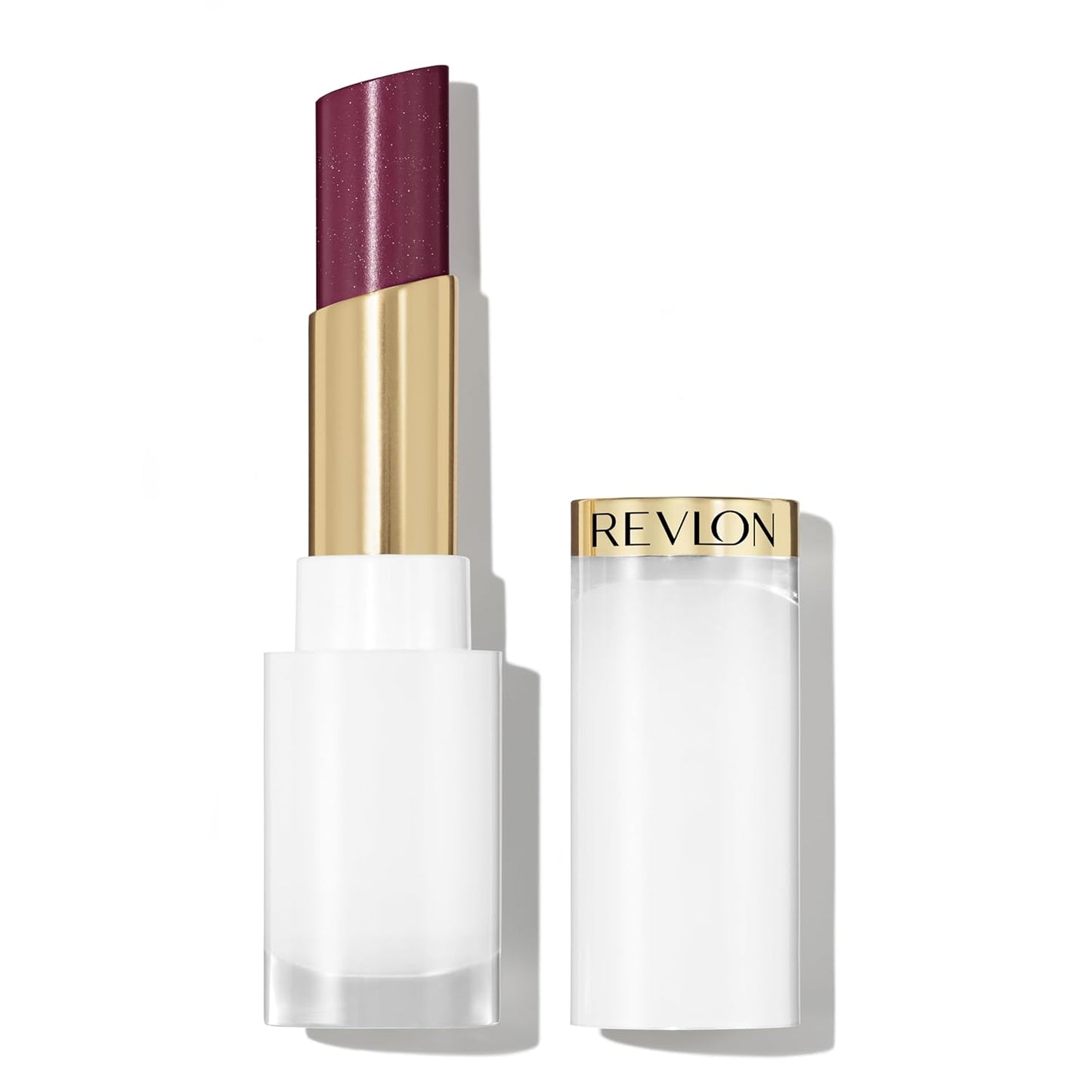 Revlon Super Lustrous Glass Shine Balm - Hydrating Tinted Lip Balm with Hyaluronic Acid | 001 Sparkling Quartz, 0.11 oz