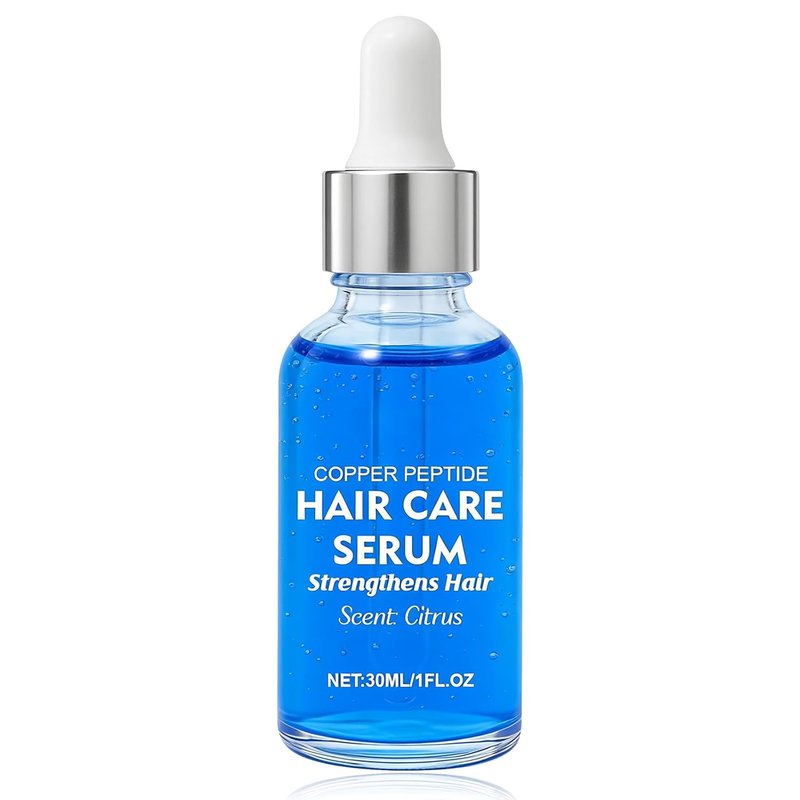 Copper Peptide Hair Growth Serum - Strengthen & Nourish Hair with Licorice Root & Ginseng | 1 Fl Oz