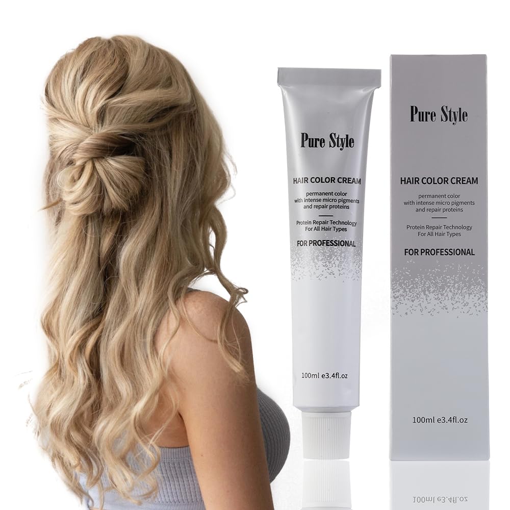Hair Color Diluter Cream - Ammonia-Low Permanent Dye for At-Home Salon Quality | 3.4 fl oz (100ml) Nourishing Formula