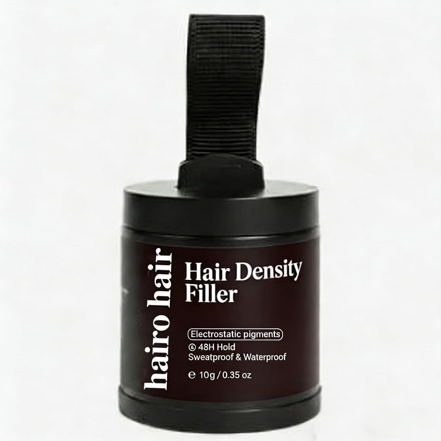 Hair Density Filler - 24-Hour Stain-Proof Hairline Powder for Bald Spot Concealment | Instant Coverage for Men & Women, Waterproof, Black*2