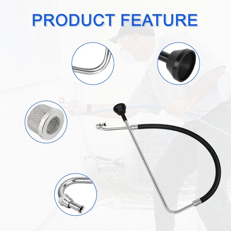 2025 New Airless Paint Sprayer Suction Hose and Reflux Line Sets,Compatible with Graco 695 795 3900 1095 1595 5900 7900 Airless Spraying Machine，Complimentary 181072 Filter Included