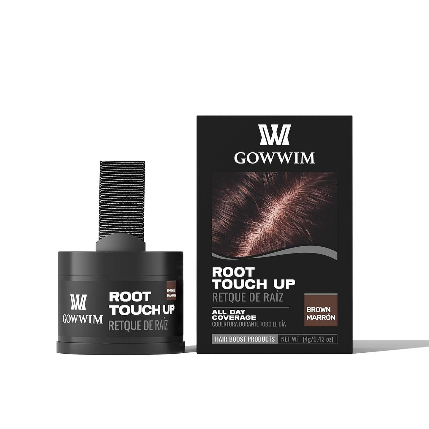 Root Touch Up Dark Brown - Quick Stick Instant Concealer for Roots & Grays | Easy Application