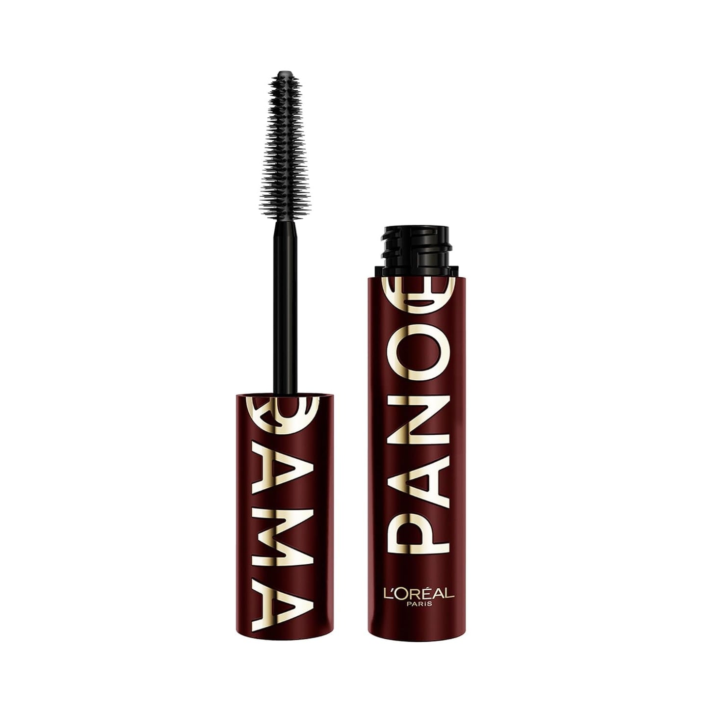 L'Oreal Paris Voluminous Panorama Mascara - Lengthening & Volumizing Formula | Smudge-Resistant, All Night Black, 0.33 Fl Oz