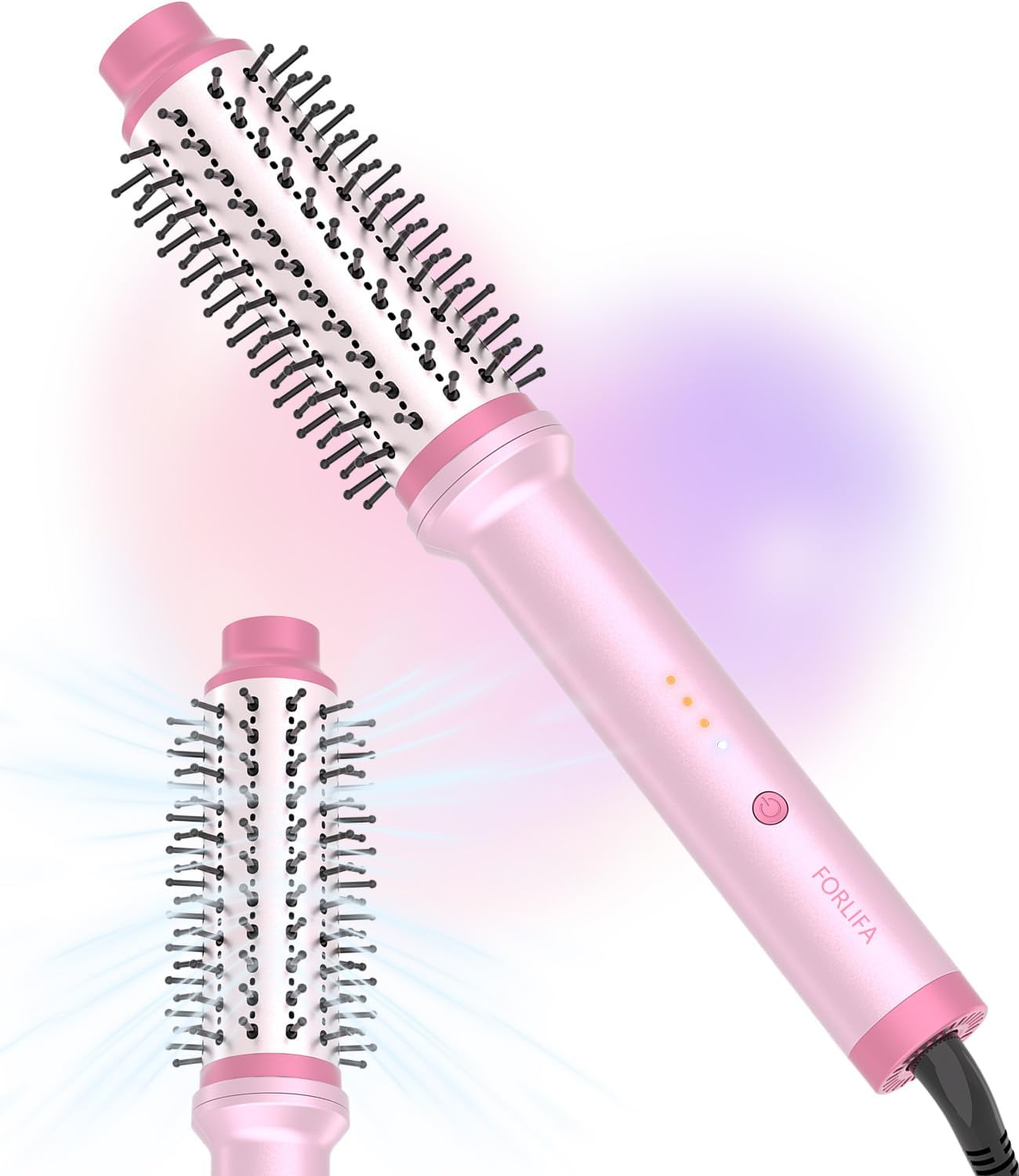 Mini Flat Iron Hair Straightener - 2-in-1 Cool Airflow Styler for Short Hair | Perfect for Pixie Cuts & Bobs
