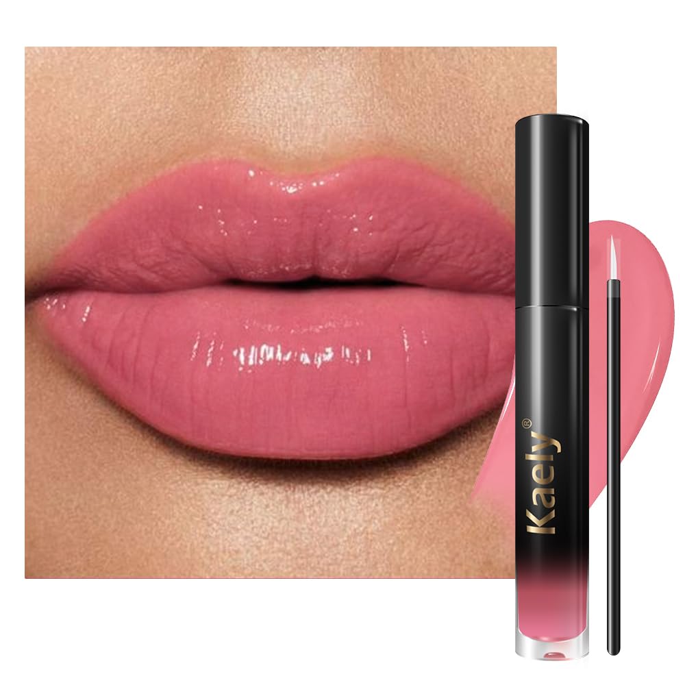 Kaely Longwear No-Budge Lipstick - Highly Pigmented Liquid Lip Color, Waterproof & Smudge-Proof | 24-Hour Wear, Vegan, 18 Nude