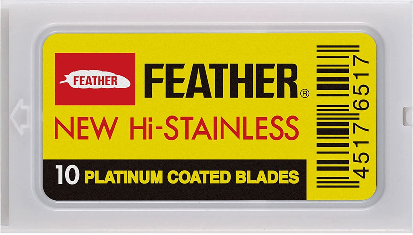 Feather Double Edge Safety Razor Blades 30 Count