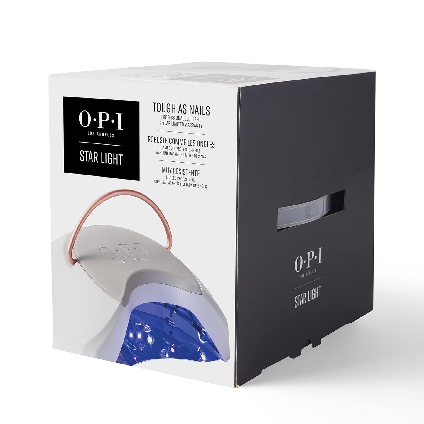 OPI Gel Nail Lamp 3.0 - Premium LED Curing Light for Gel Nails | Drop Resistant with Hand Plate & Adaptor Cord