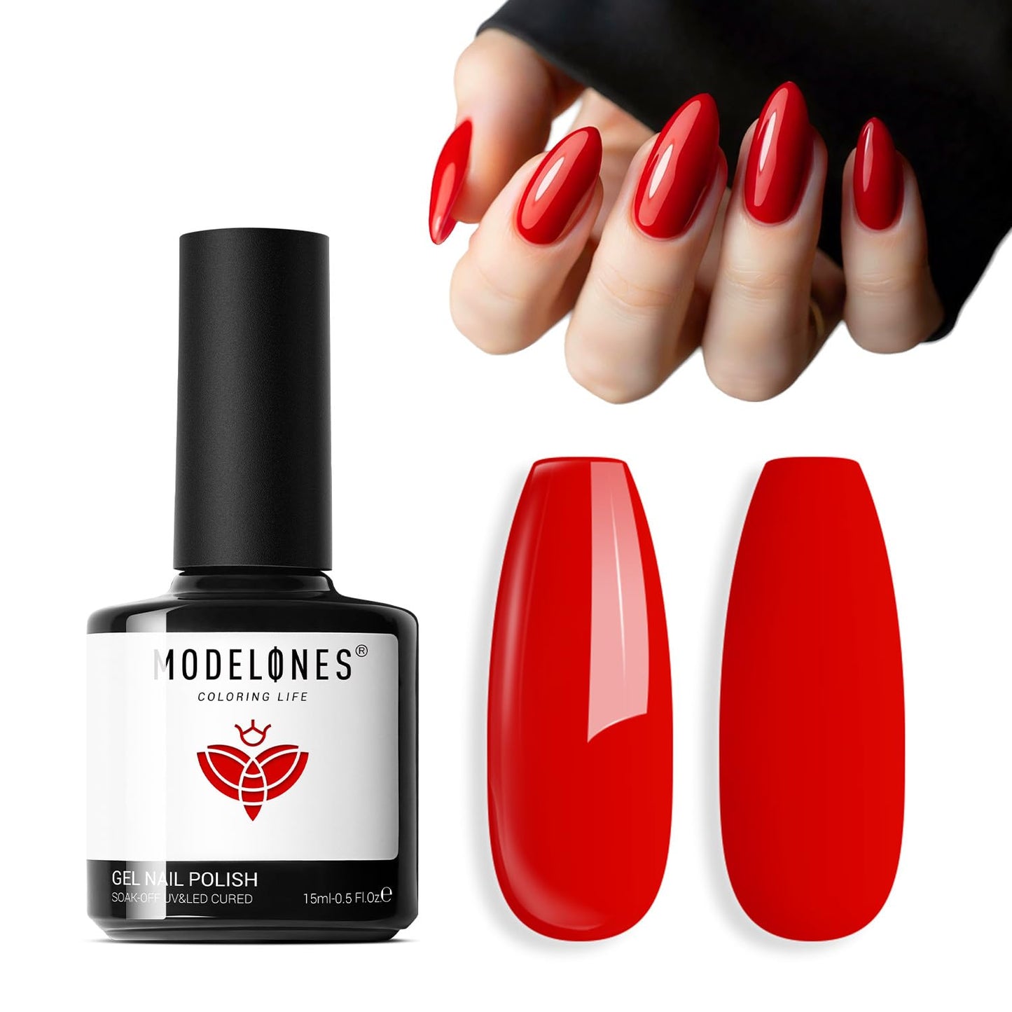 Smokey Pink Gel Nail Polish - Morandi Soak Off LED Formula | 15ML for DIY Nail Art