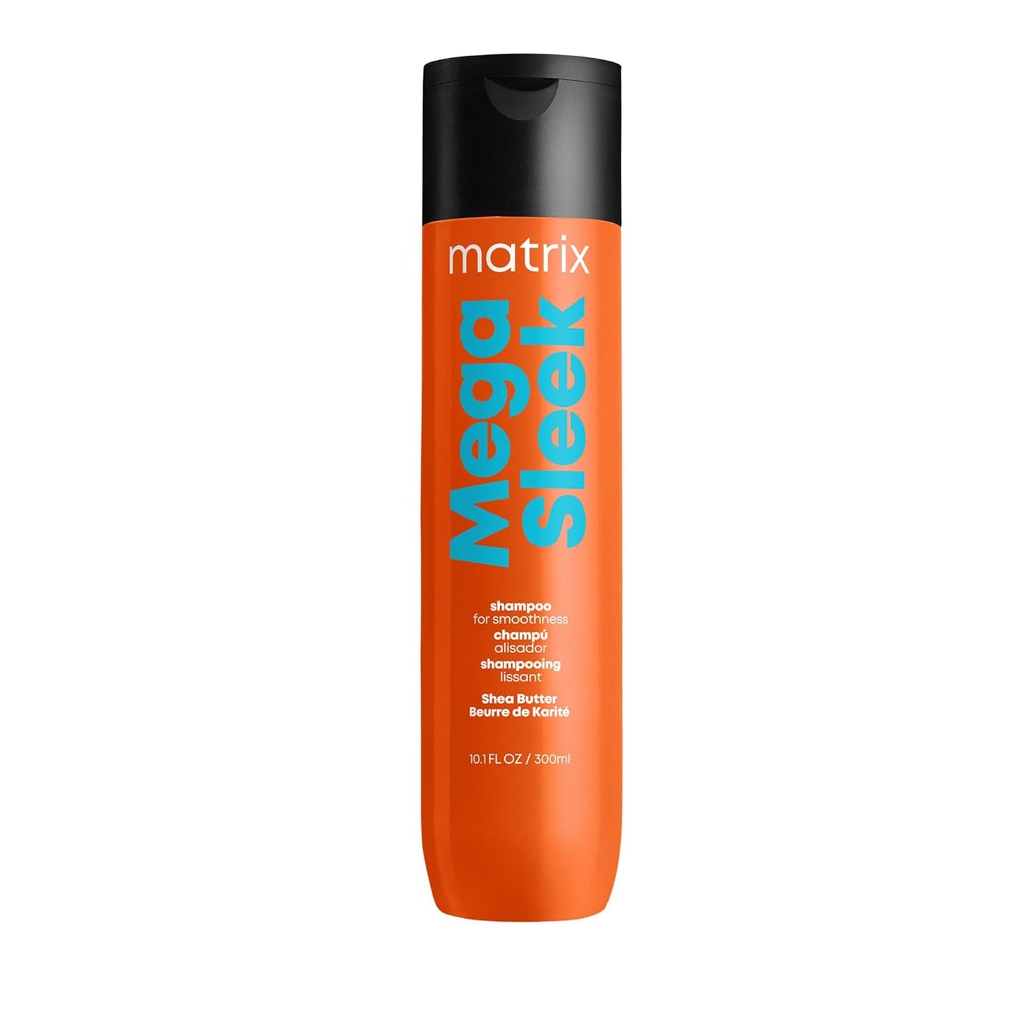 Matrix Mega Sleek Shampoo - Smoothing & Detangling Formula for Dry, Damaged, Frizzy Hair | 33.8 Fl Oz