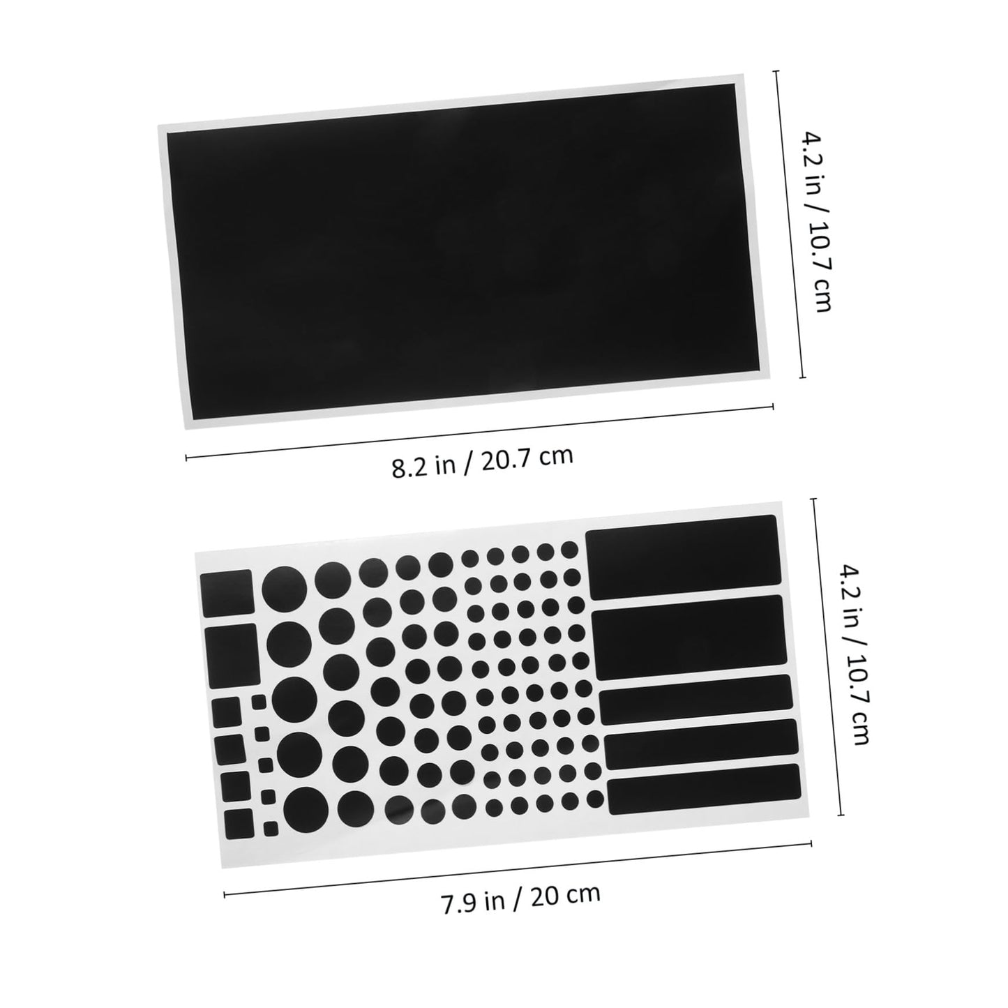 LED Blackout Stickers Light Blocking for Windows LED Tape Light Filters Blackout Blinds Router Clocks Appliances Dimming Covers