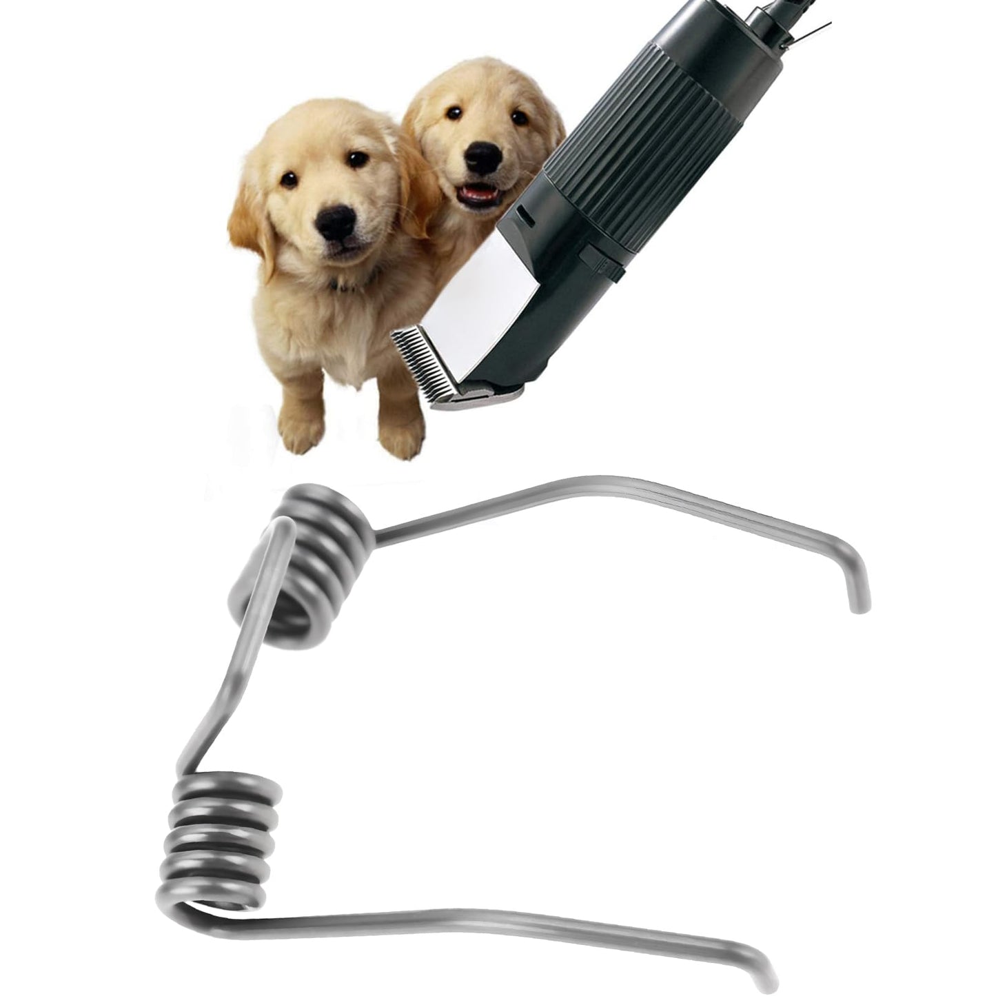 SING F LTD 4pcs Electric Hair Clipper Spring Barber Torsion Tension Clipper Spring Suitable for Pet Hair Clippers