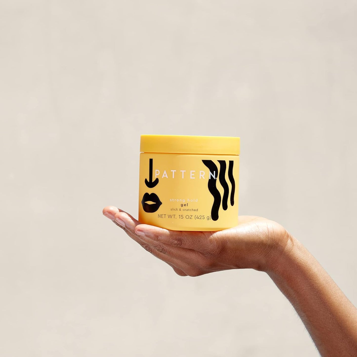 PATTERN Beauty Strong Hold Hair Gel - Firm Hold with Sea Moss for Curly Hair 3A-4C