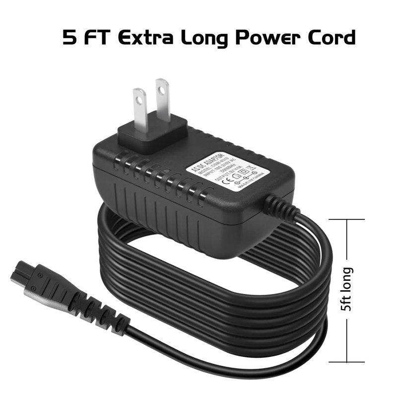 Cordro 5V Replacement Charger for Remington Shaver HC4250 HC5870 PF7500 PF7600 PG6250 PG6255 PG6170 PG6171 XR7000 XF8550 XF8700 XR1400 XR1430 HC5950, Trimmer Power Cord for Remington Razor