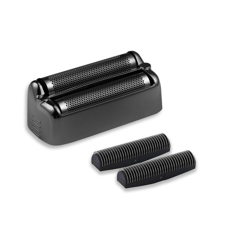 Shaver Replacement Foil and Cutter,Compatible with BaBylissPRO FXONE BlackFX Double Foil Stick Shaver,Black