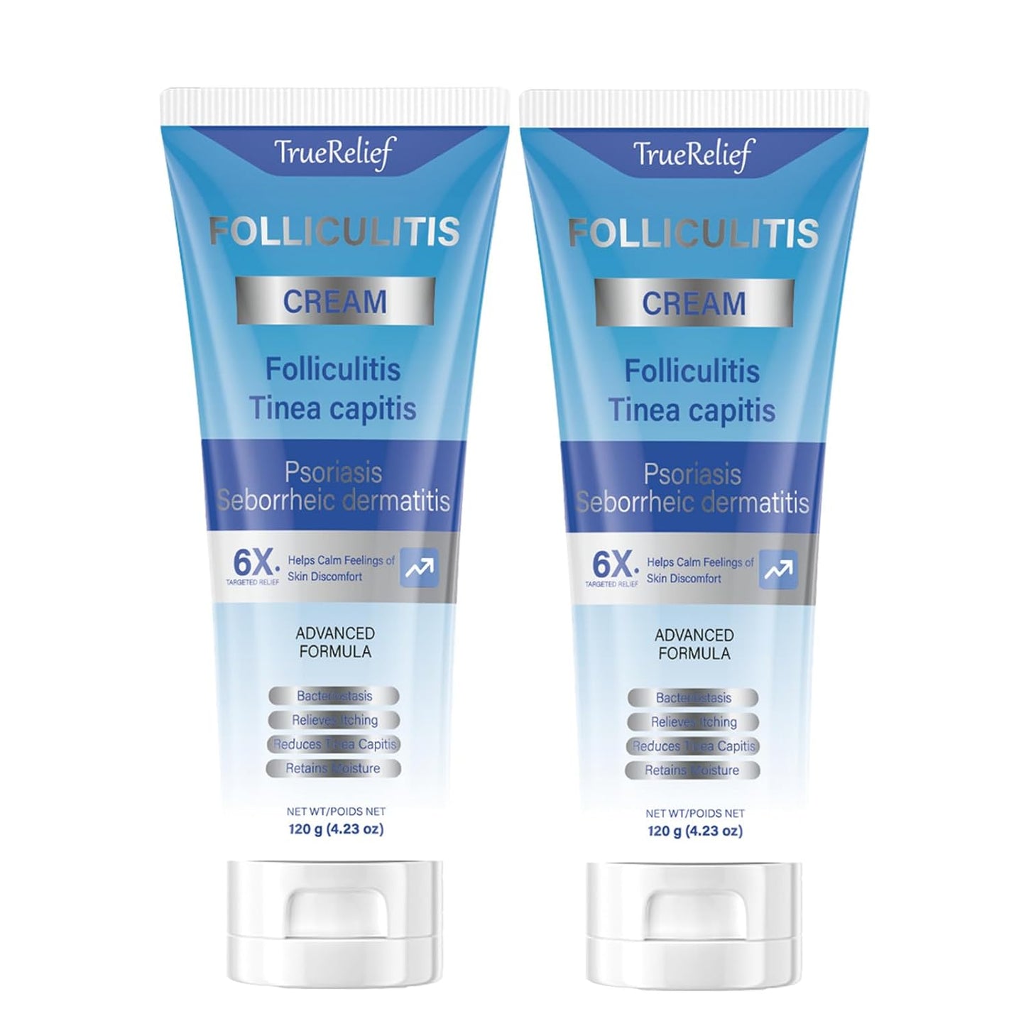 Folliculitis Cream - Soothes & Clears Bumps on Scalp, Face, Body | Ingrown Hairs & Razor Bumps Relief | 120g