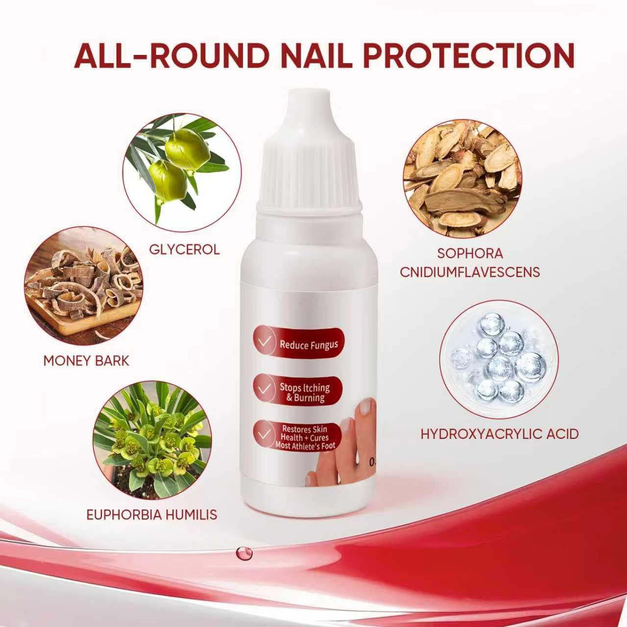 Toenail Treatment - Gentle Formula for Healthy, Beautiful Nails | 1 Piece