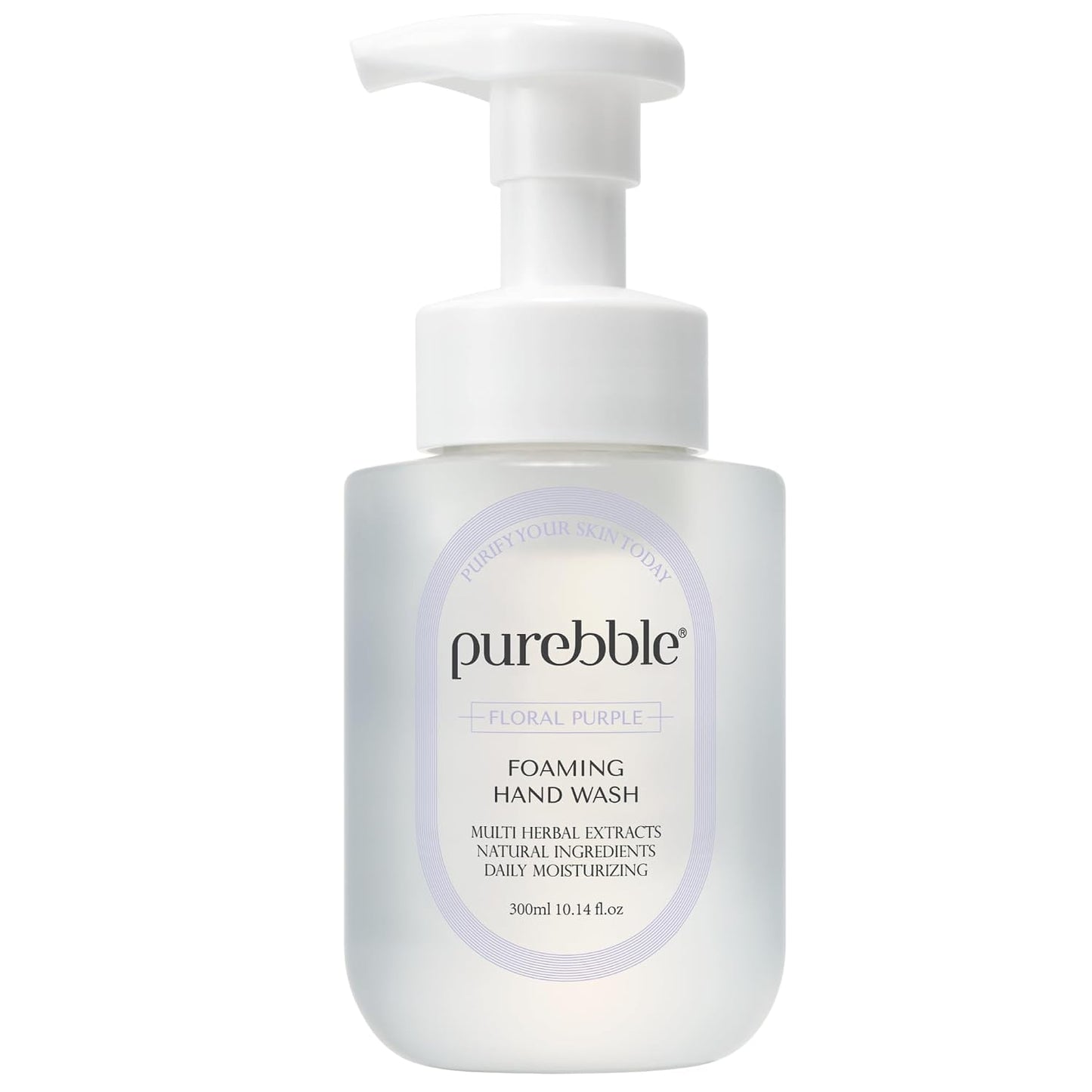 Refreshing Green Foaming Hand Wash - Hydrating with Hyaluronic Acid | Earthy Scent | 10.14 fl oz