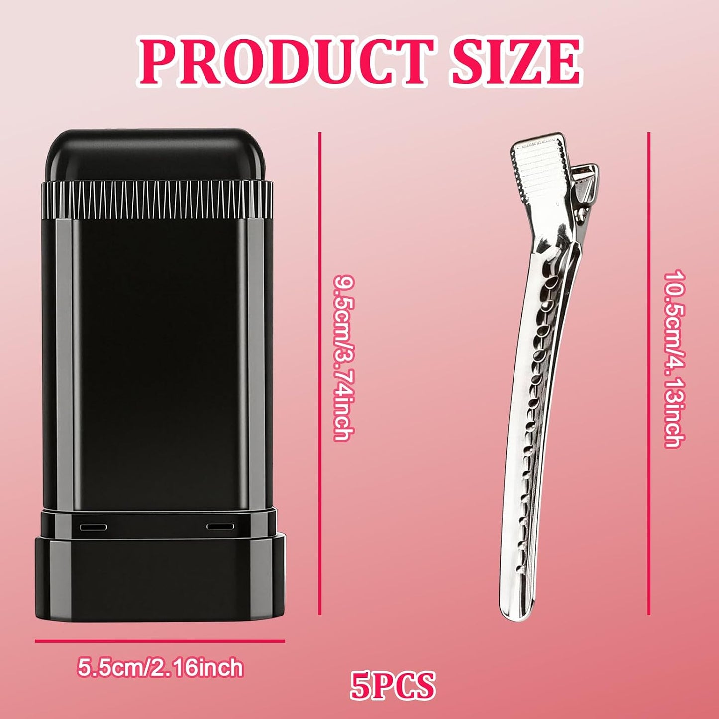 Hair Dye Stick Set - 3 Pcs Gray Hair Concealer with Duckbill Clips | Quick Touch-Up for Men & Women