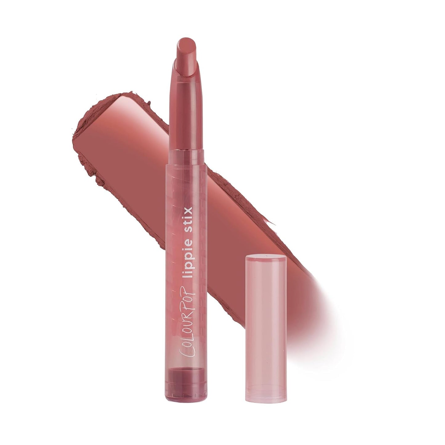 ColourPop Lippie Stix - Long-Lasting Matte Lipstick with Vitamin E & Shea Butter - Rich Warm Nude | 0.4 oz