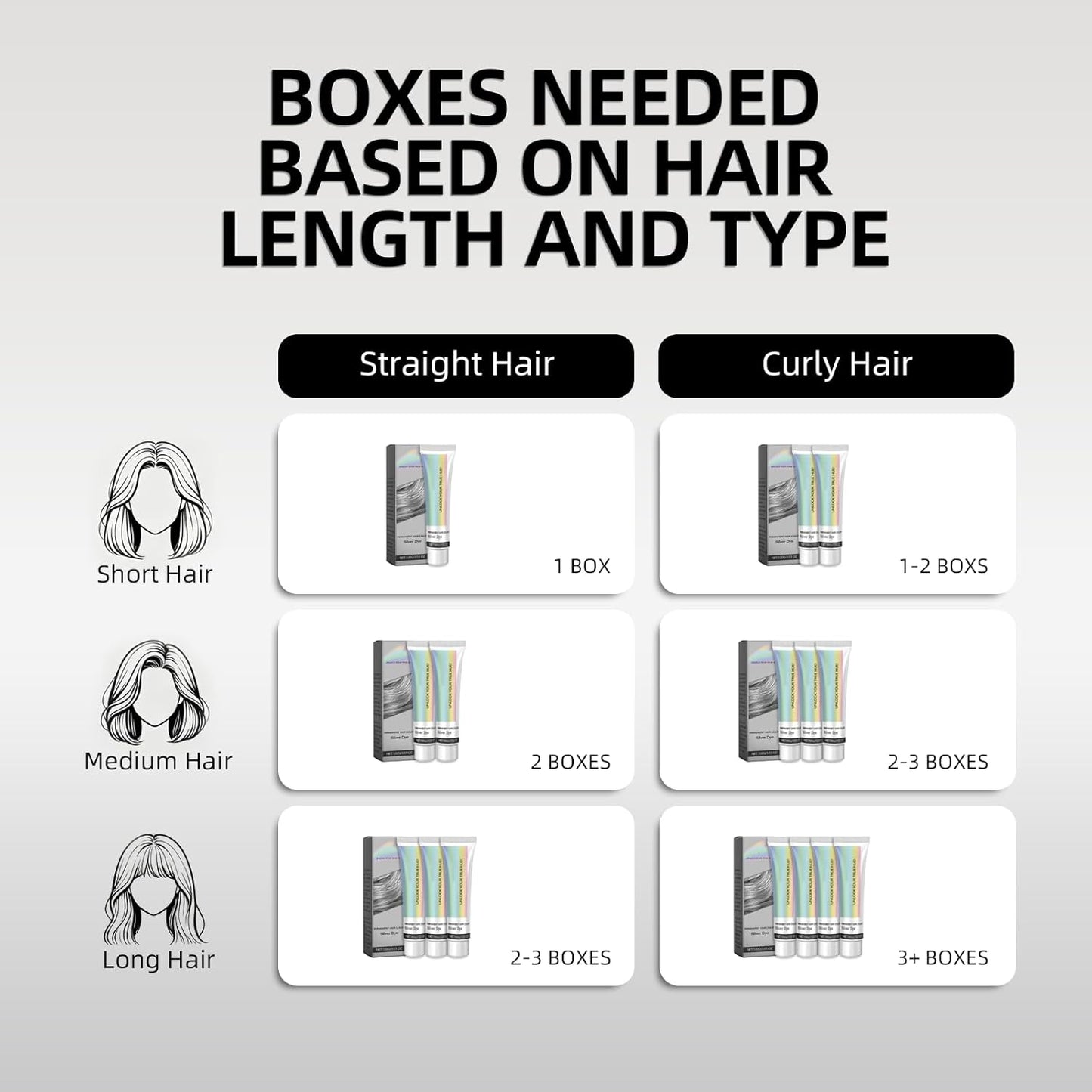 Silver Hair Dye - Nourishing Silver Gray Color for Lightened Hair | 2-in-1 Conditioner, 3.53 Fl Oz (2pcs)