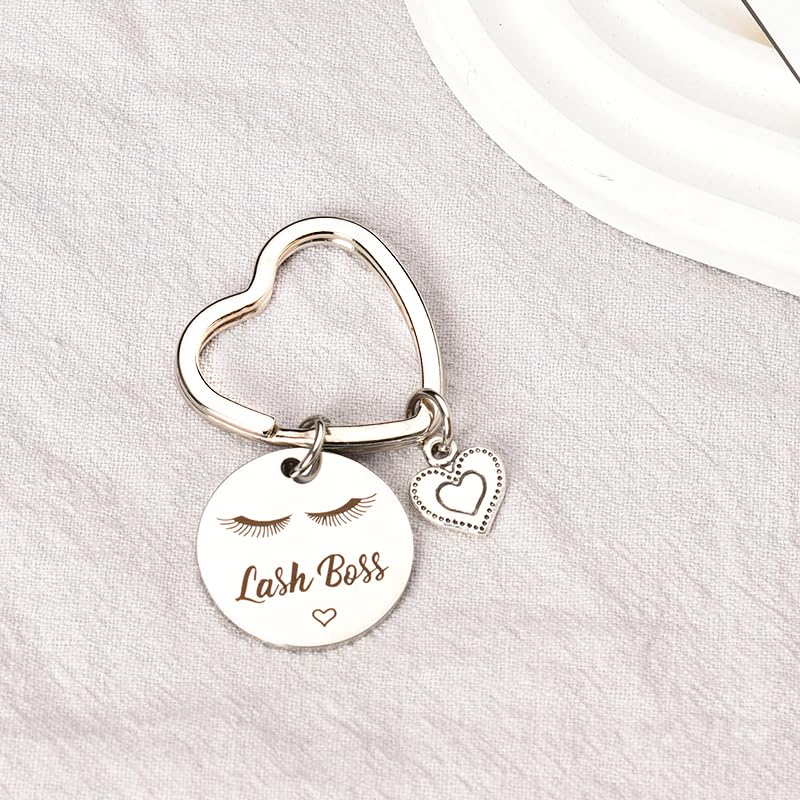 Lash Boss Keychain – Cosmetic Gifts for Beauticians, Lash Techs & Lash Artists