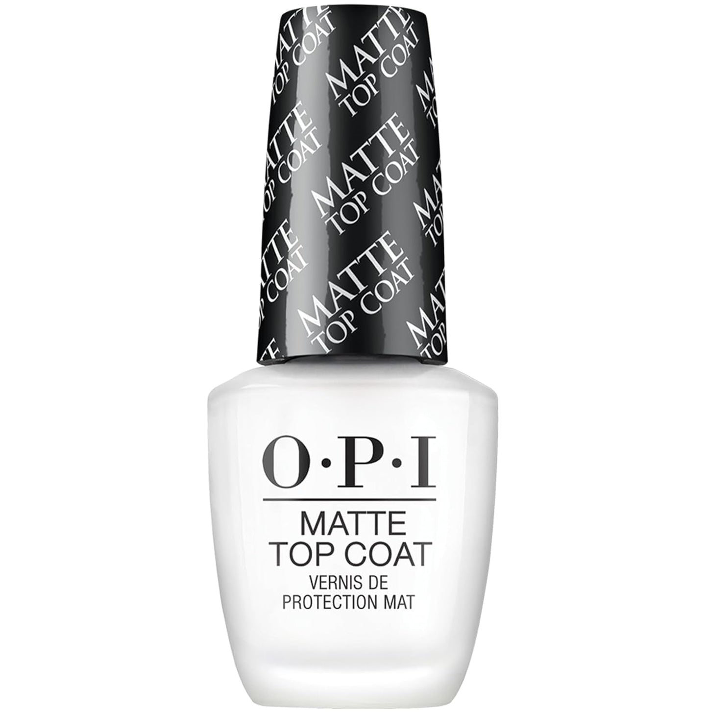 OPI Nail Lacquer Top Coat - Clear Quick-Drying Nail Polish | High Shine & Chip Resistant, Long-Lasting Protection