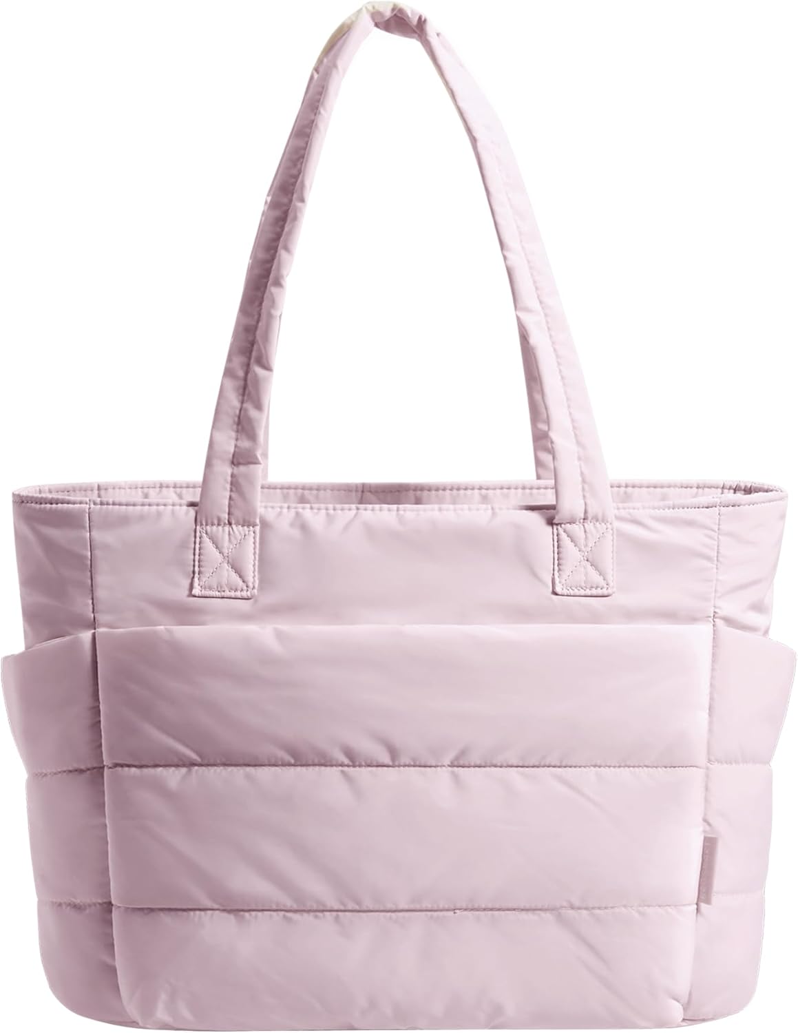 BAGSMART Tote Bag for Women - Lightweight Puffy Shoulder Bag with Compartments for Travel & Gym | Versatile Design