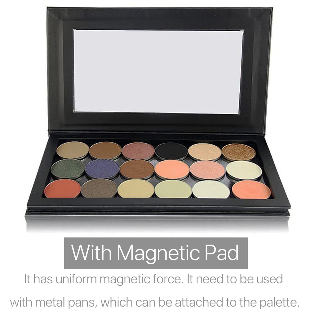 Empty Magnetic Palette - Makeup Storage Tool for Eyeshadow & Highlighter | Portable Travel Case