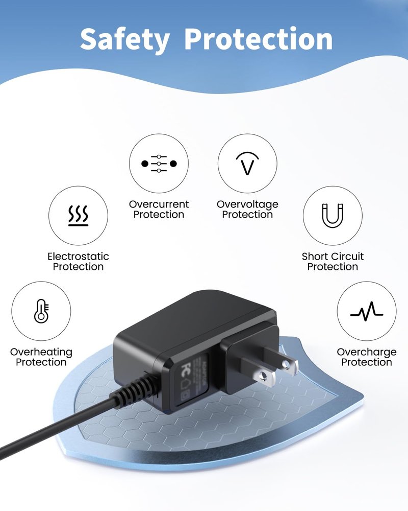 Superer Charger Replacement for Wahl Trimmer Models 3026018 SS2L WSS3L 9864SS 9818A 5616L 9898 9899-100 9899 9864 5708 9895 9886 9886-600 Lithium Ion Beard Trimmer Power Adapter Cord
