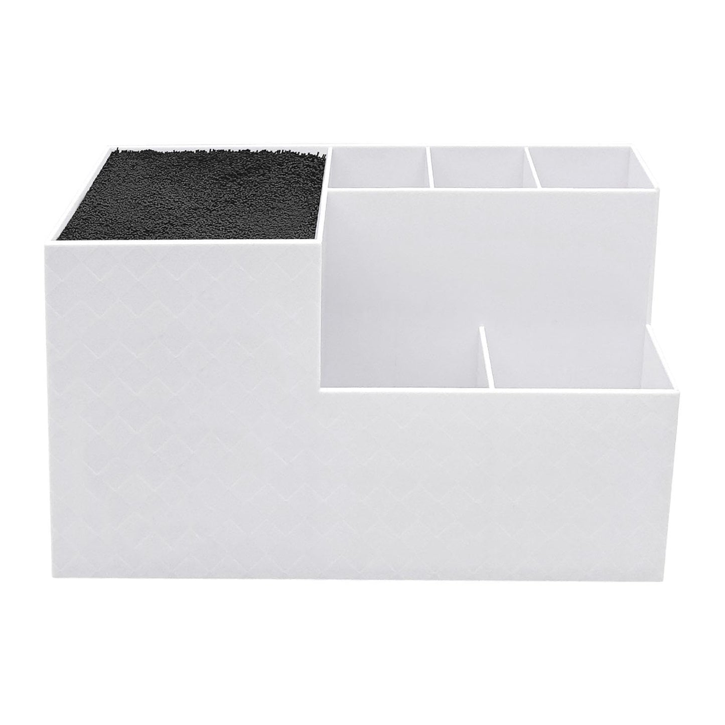 LeeQinersw Haircut Tool Holder Hairdressing Tool Storage Box Salon Shear Organizer Hair Stylist Holder with Thickened Hygienic Sponge And Non Slip Base Suitable