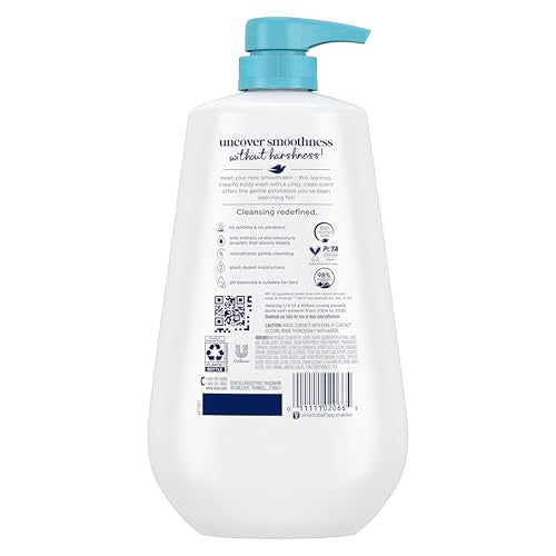 Dove Gentle Exfoliating Body Wash with Sea Minerals - 30.6 oz