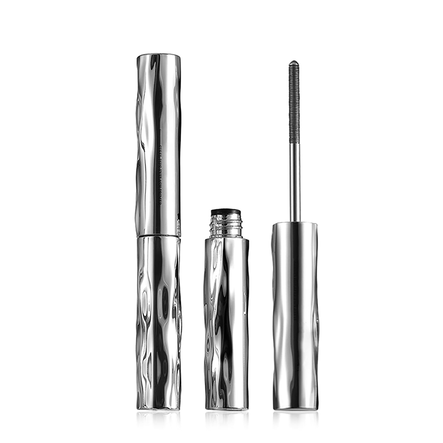 Iron Wand Mascara – 5D Curling with Washable Metal Wand, Waterproof Black Volume & Length, Long-Lasting Smudge-Proof for Eyelashes