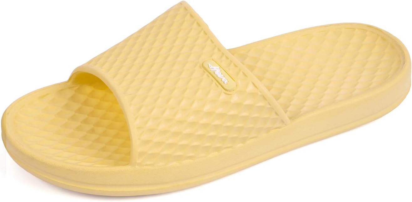 FunkyMonkey Women's Non-Slip Shower Slippers - Indoor & Beach Sandals | Comfortable & Stylish