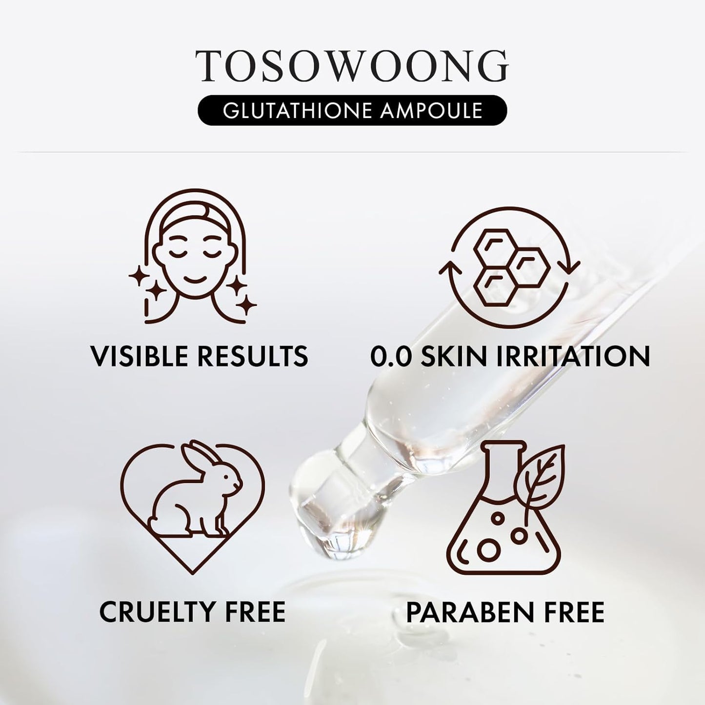 Glutathione Serum 20,000ppm - Brighten Dark Spots & Revitalize Skin | 30ml Korean Skincare